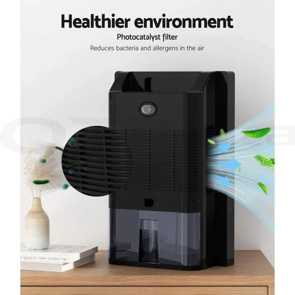 Devanti Dehumidifier 2L Air Purifier Black - Mekamart Australia