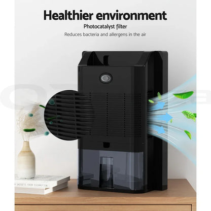 Devanti Dehumidifier 2L Air Purifier Black - Mekamart Australia