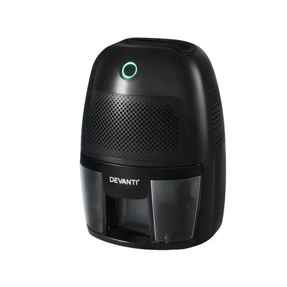 Devanti Dehumidifier 600ML Air Purifier Black - Mekamart Australia