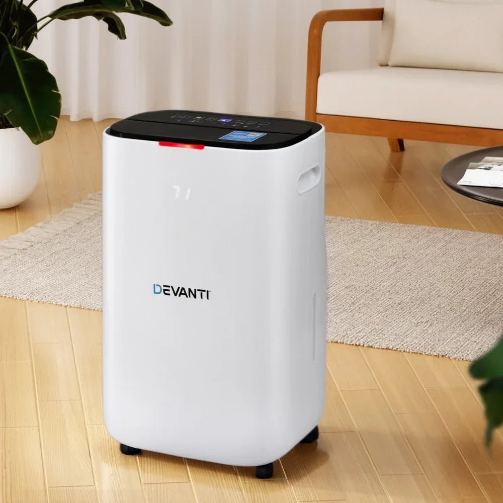 Devanti Dehumidifier 20L Air Purifier White - Mekamart Australia