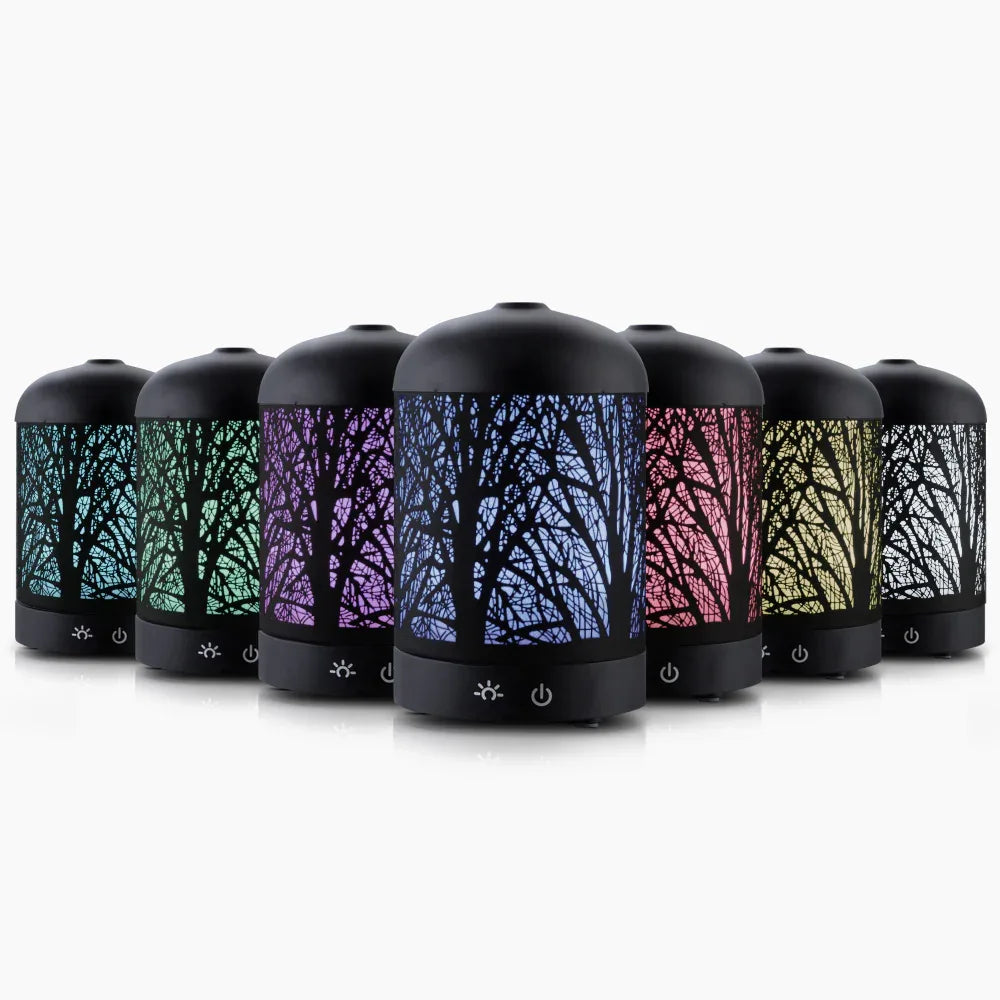 Devanti Aroma Diffuser Aromatherapy Black 160ml - Mekamart Australia