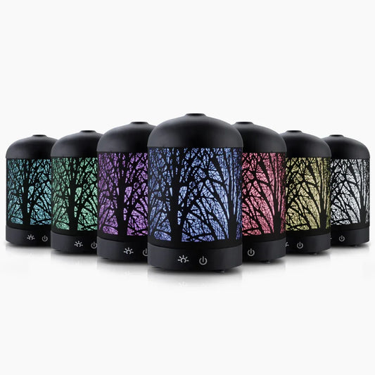 Devanti Aroma Diffuser Aromatherapy Black 160ml - Mekamart Australia