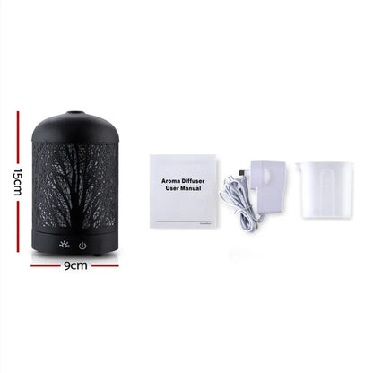 Devanti Aroma Diffuser Aromatherapy Black 160ml - Mekamart Australia