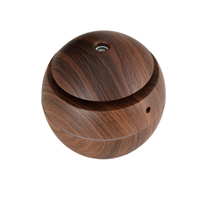 Devanti Aroma Diffuser Aromatherapy Dark Wood 130ml - Mekamart Australia