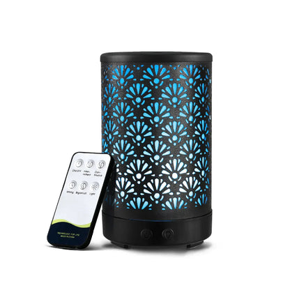 Devanti Aroma Diffuser Aromatherapy Black 100ml - Mekamart Australia