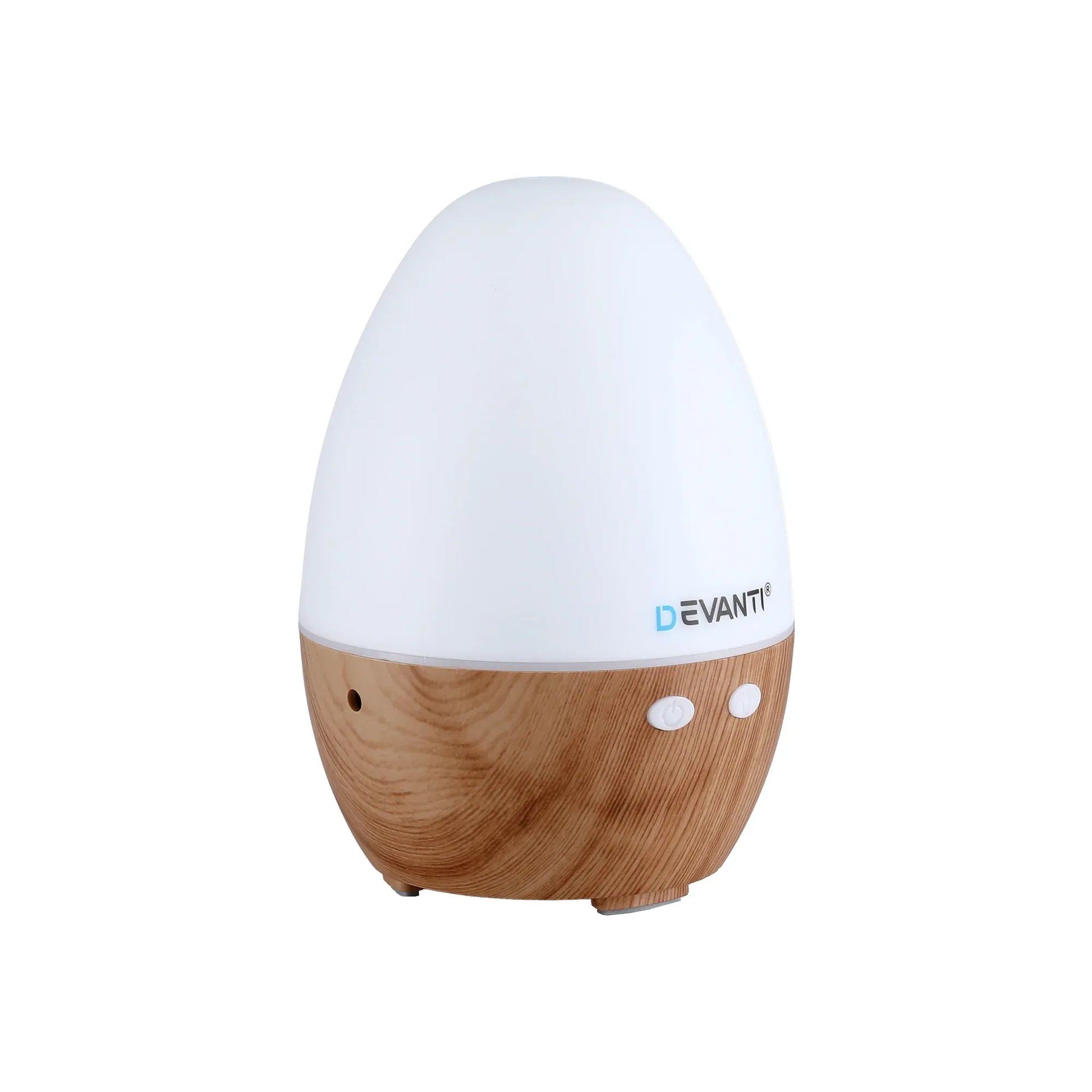 Devanti Ultrasonic Aroma Diffuser Aromatherapy 130ml LED Lights Iron Humidifier Forest - Mekamart Australia