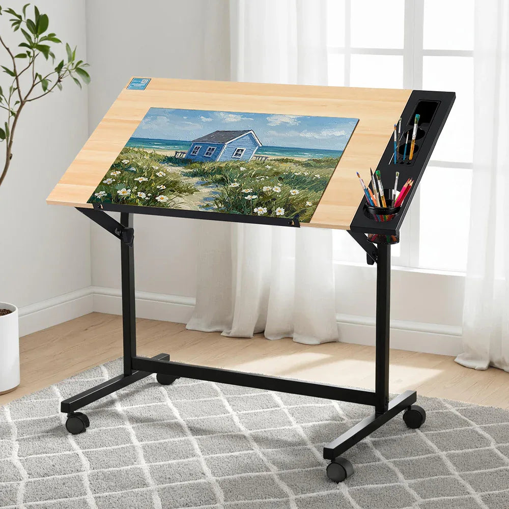 Artiss Drafting Table Drawing Desk Art Desk Multi-Functional Craft Drawing Table - Mekamart Australia