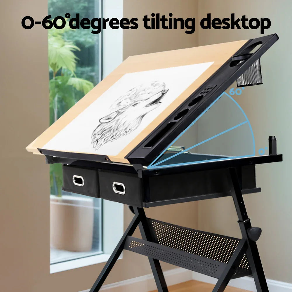 Artiss Drawing Desk Drafting Table - Mekamart Australia
