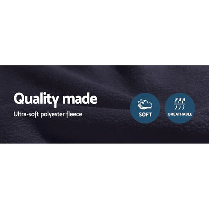 Giselle Electric Heated Blanket Car Truck Throw Rug Travel Camping 12V DC Aut - Mekamart Australia