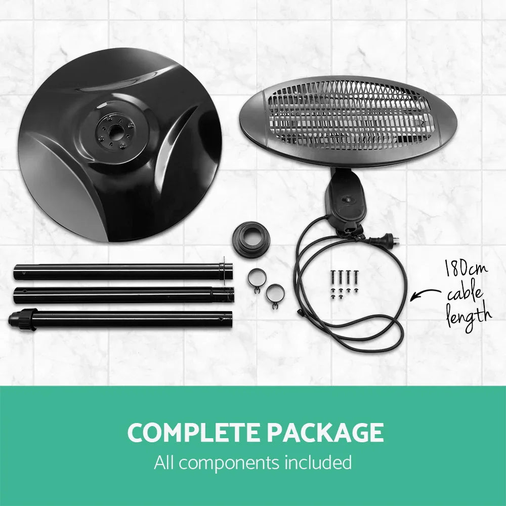 Devanti Electric Patio Heater 2000W - Mekamart Australia