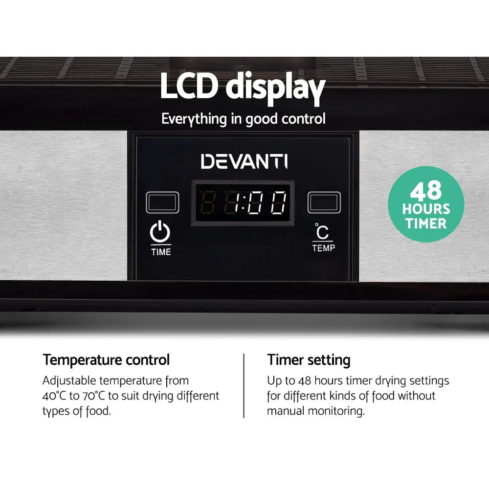 Devanti 7 Trays Food Dehydrator - Mekamart Australia