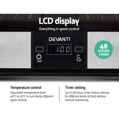 Devanti 7 Trays Food Dehydrator - Mekamart Australia