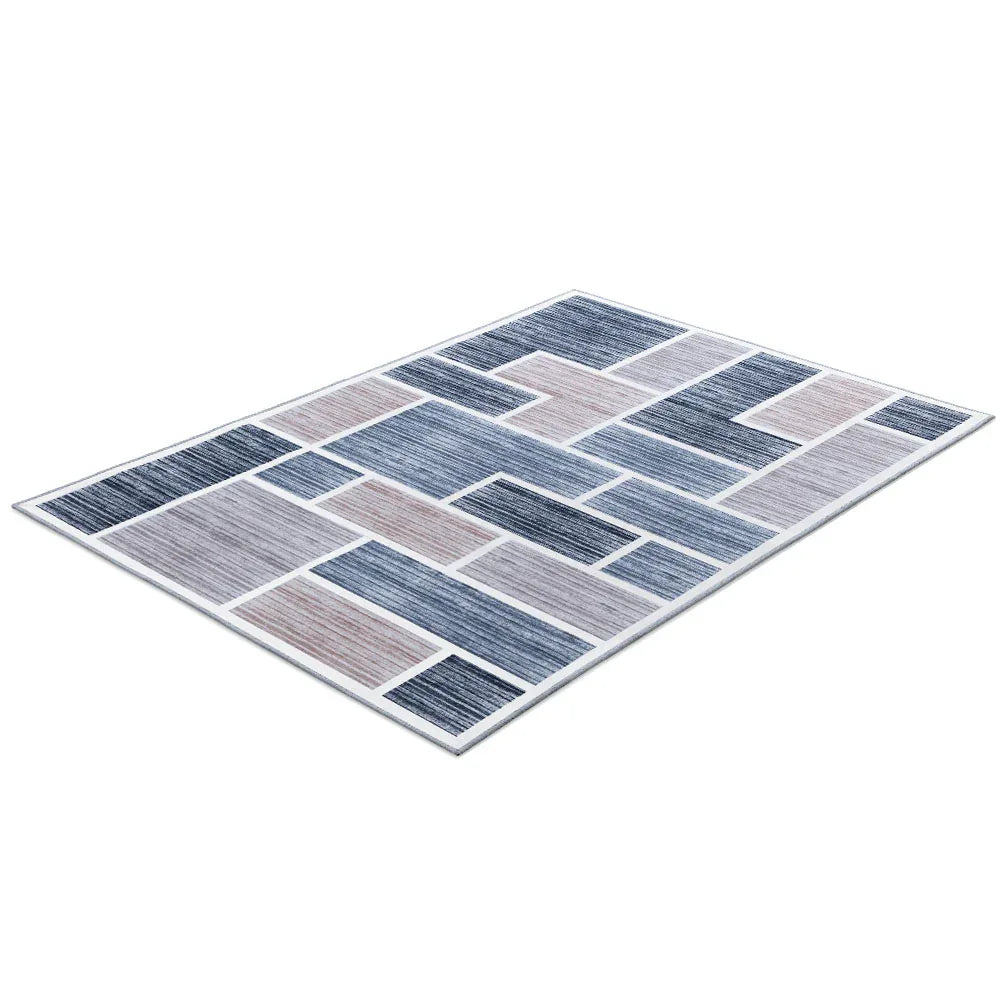 Artiss Rug 200x290cm Area Rug Large Carpet Soft Short Pile Modern Oblo - Mekamart Australia