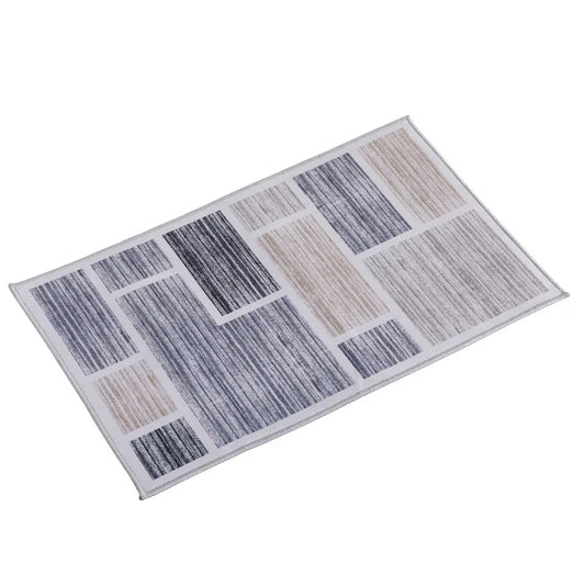 Artiss Floor Rug 50X80cm Doormat Soft Velvet Non-Slip Bath Mat Small Modern - Mekamart Australia