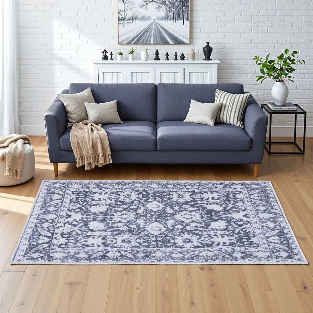Artiss Floor Rug 120x170cm Soft Velvet Washable Modern Area Rug Floor Carpet Mat - Mekamart Australia