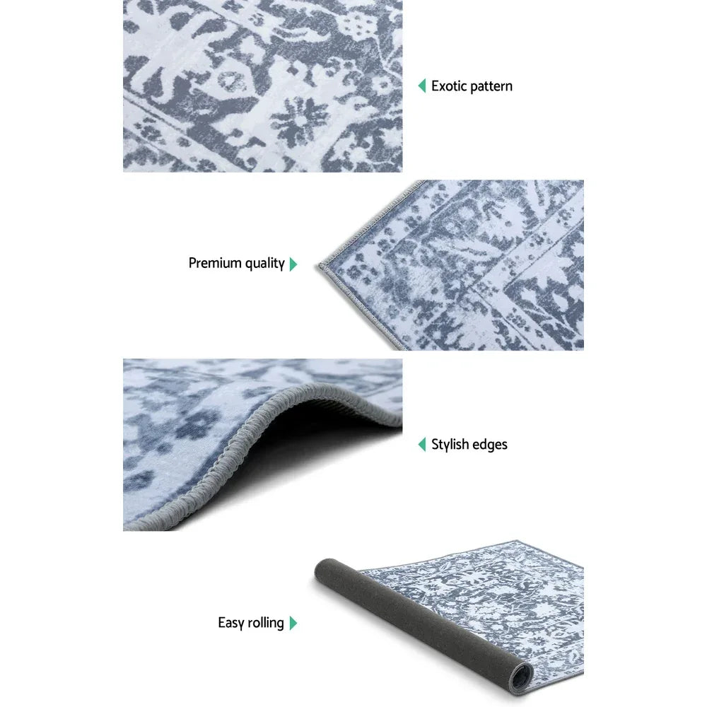 Artiss Rug 160x230cm Area Rug Large Carpet Soft Short Pile Modern Fafi - Mekamart Australia