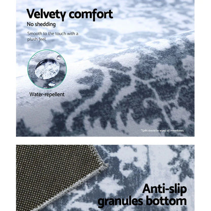 Artiss Rug 160x230cm Area Rug Large Carpet Soft Short Pile Modern Fafi - Mekamart Australia