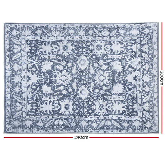 Artiss Rug 200x290cm Area Rug Large Carpet Soft Short Pile Modern Fafi - Mekamart Australia
