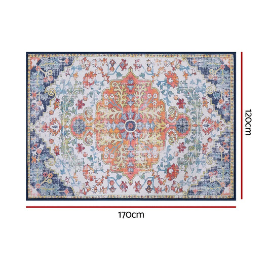 Artiss Floor Rug 120X170cm Large Washable Geometric Area Rug Modern Carpet Mat - Mekamart Australia