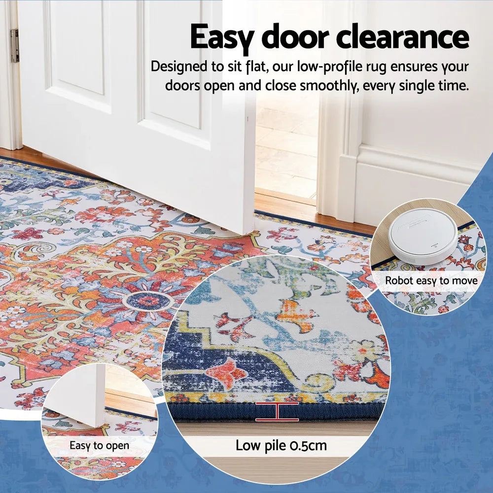 Artiss Floor Rug 120X170cm Large Washable Geometric Area Rug Modern Carpet Mat - Mekamart Australia
