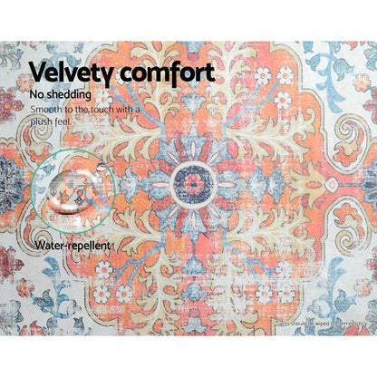 Artiss Rug 200x290cm Area Rug Large Carpet Soft Short Pile Modern Yasmin - Mekamart Australia