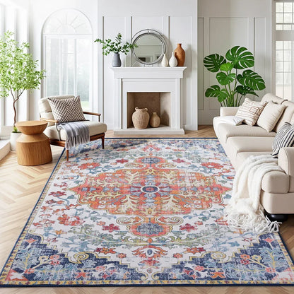 Artiss Floor Rug 240X340cm Large Washable Geometric Area Rug Modern Carpet Mat - Mekamart Australia
