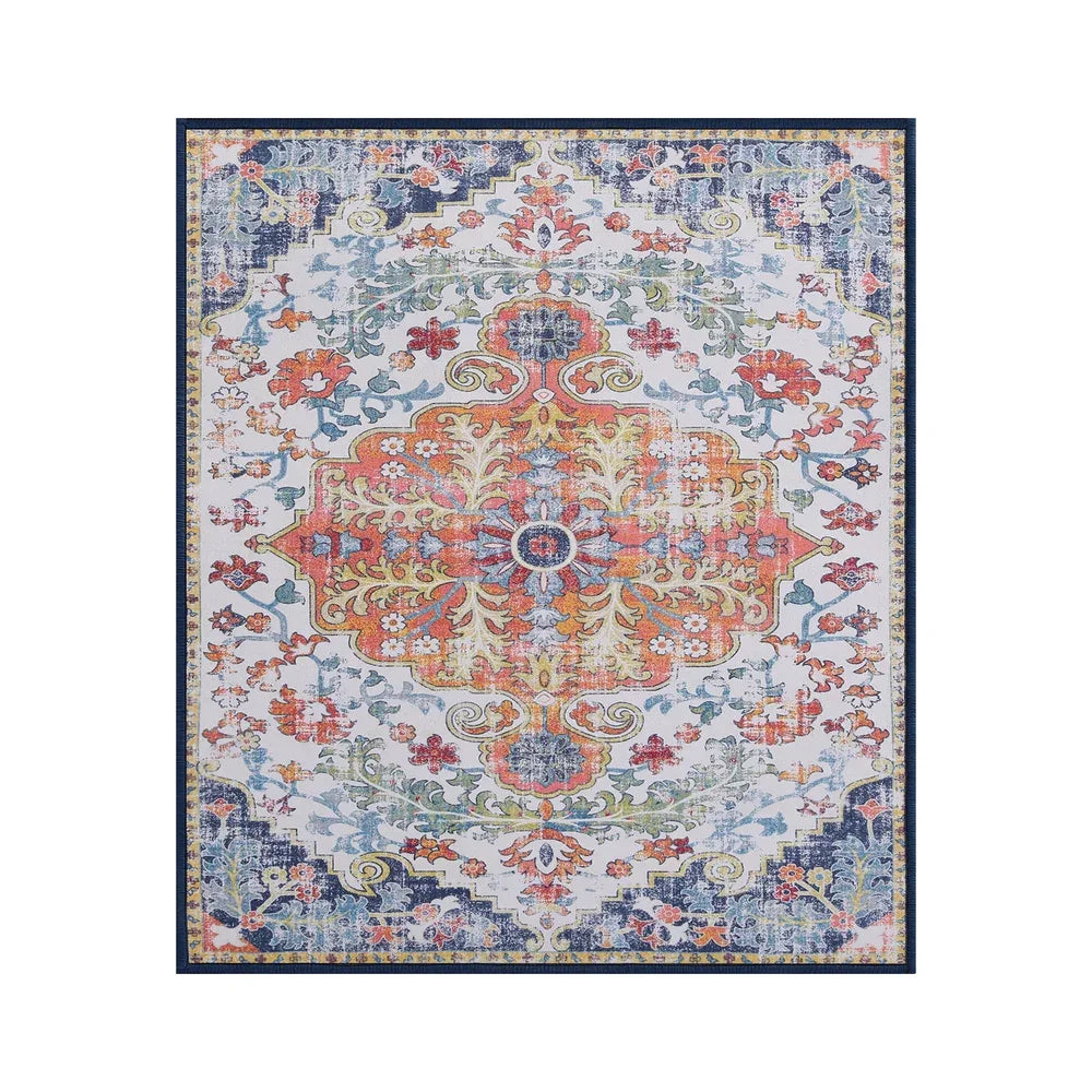 Artiss Floor Rug 50X80 Doormat Carpet Short Pile Non-Slip Entryway Mat Bohemian - Mekamart Australia