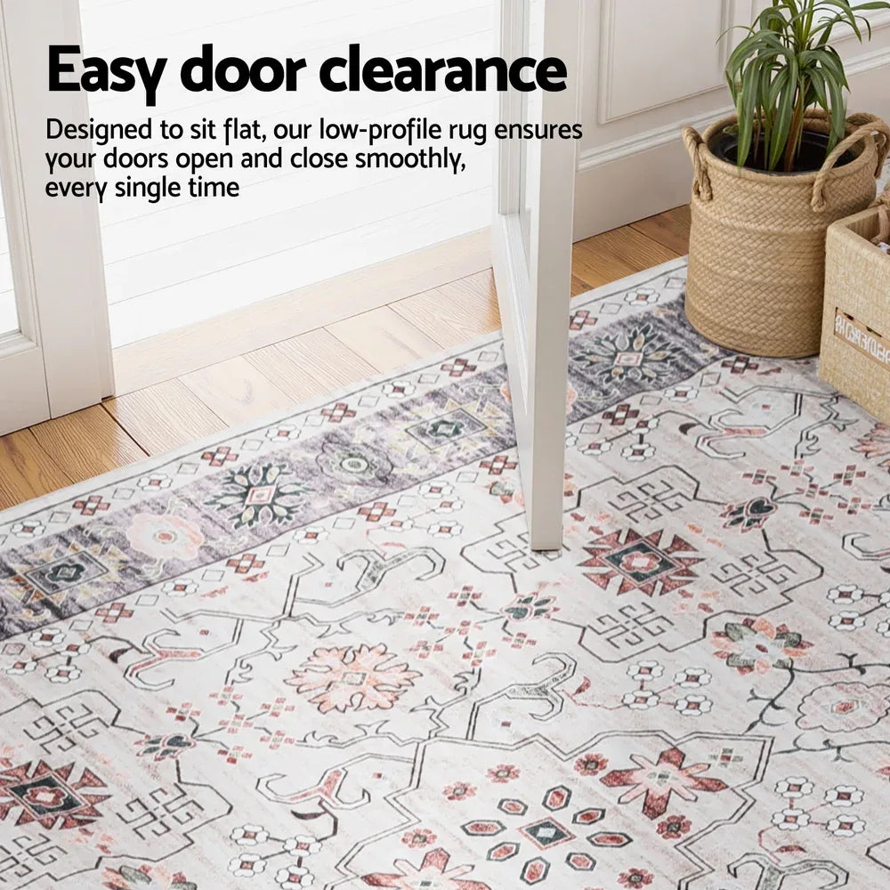 Artiss Washable Floor Rug 200x290cm Large Area Rug Modern Living Room Carpet - Mekamart Australia