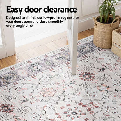 Artiss Washable Floor Rug 200x290cm Large Area Rug Modern Living Room Carpet - Mekamart Australia