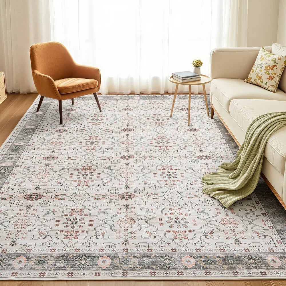 Artiss Washable Floor Rug 240X340cm Large Area Rug Modern Living Room Carpet - Mekamart Australia