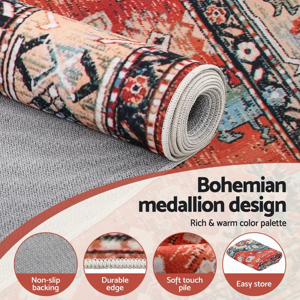 Artiss Floor Rug 160X230cm Large Washable Area Rug Modern Living Room Carpet Mat - Mekamart Australia