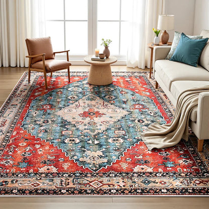 Artiss Floor Rug 240X340cm Large Washable Area Rug Modern Living Room Carpet Mat - Mekamart Australia