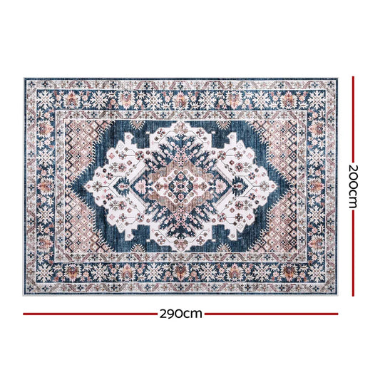 Artiss Floor Rug 200X290cm Large Washable Persian Area Rug Living Room Carpet - Mekamart Australia