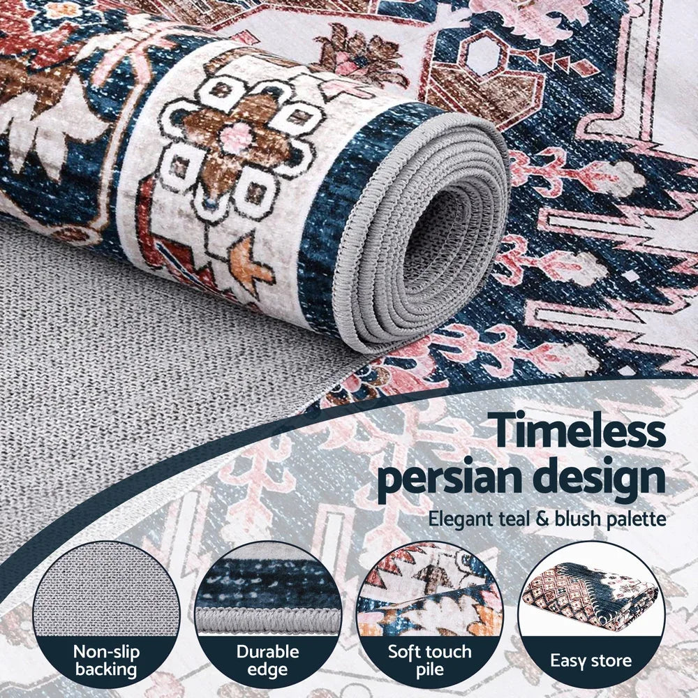 Artiss Floor Rug 200X290cm Large Washable Persian Area Rug Living Room Carpet - Mekamart Australia