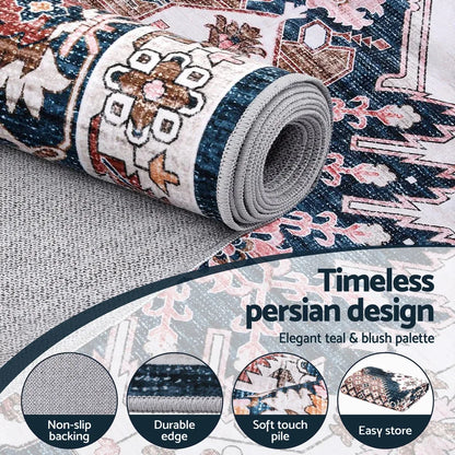 Artiss Floor Rug 200X290cm Large Washable Persian Area Rug Living Room Carpet - Mekamart Australia