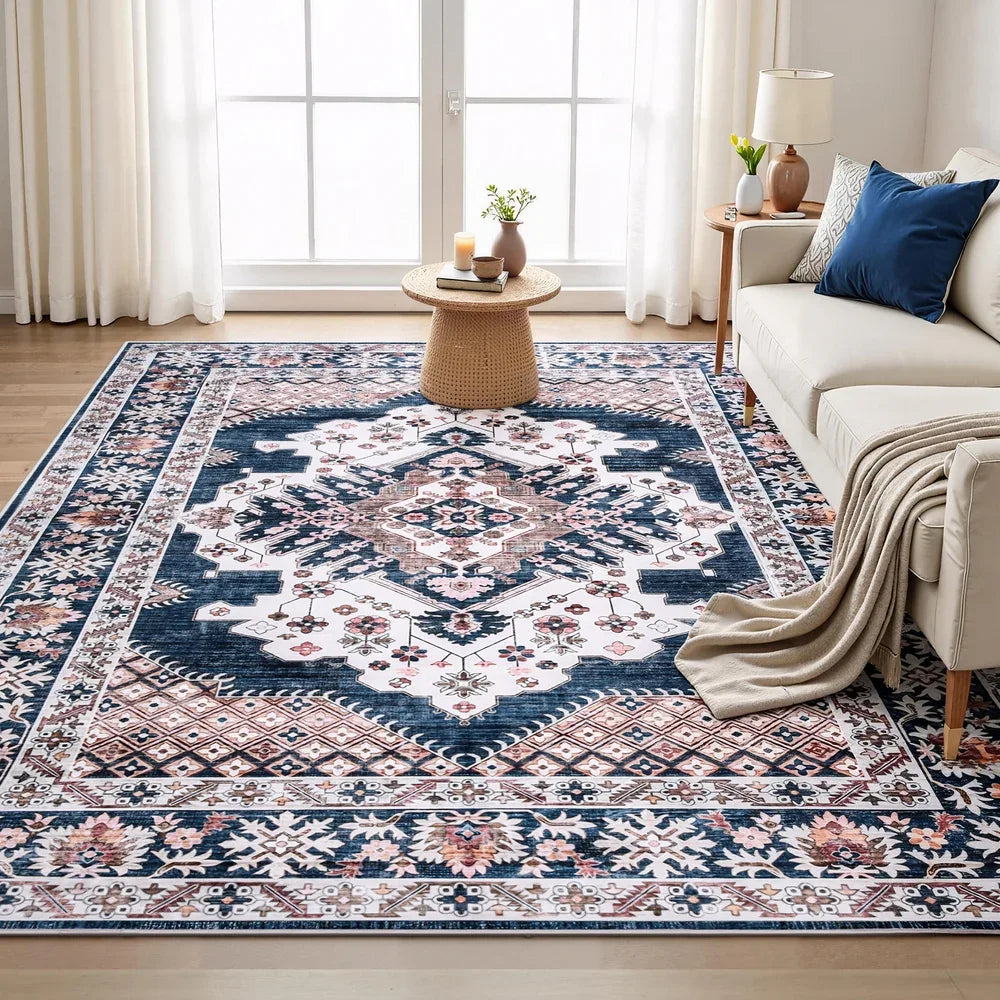 Artiss Floor Rug 240x340cm Large Washable Persian Area Rug Living Room Carpet - Mekamart Australia