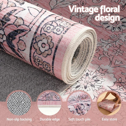 Artiss Floor Rug 160X230cm Large Washable Area Rug Vintage Living Room Carpet - Mekamart Australia