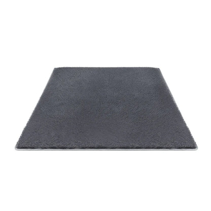 Artiss Floor Rug 140x200cm Plush Area Shaggy Rug Living Room Bedroom Carpet Grey - Mekamart Australia