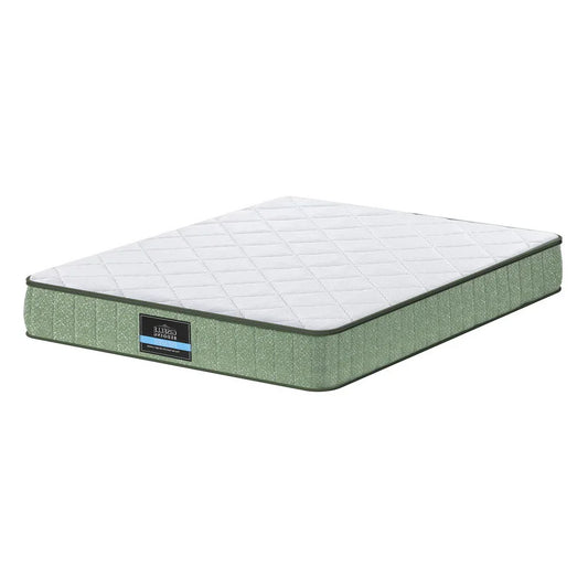 Giselle 25cm Memory Foam Mattress Dual Layer Zipper Cover Cool Charcoal Foam Mattresses Queen - Mekamart Australia