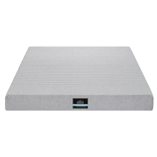 Giselle Bedding Cool Gel Memory Foam Mattress Charcoal 7-Zone Washable Bamboo Cover 15cm Queen - Mekamart Australia