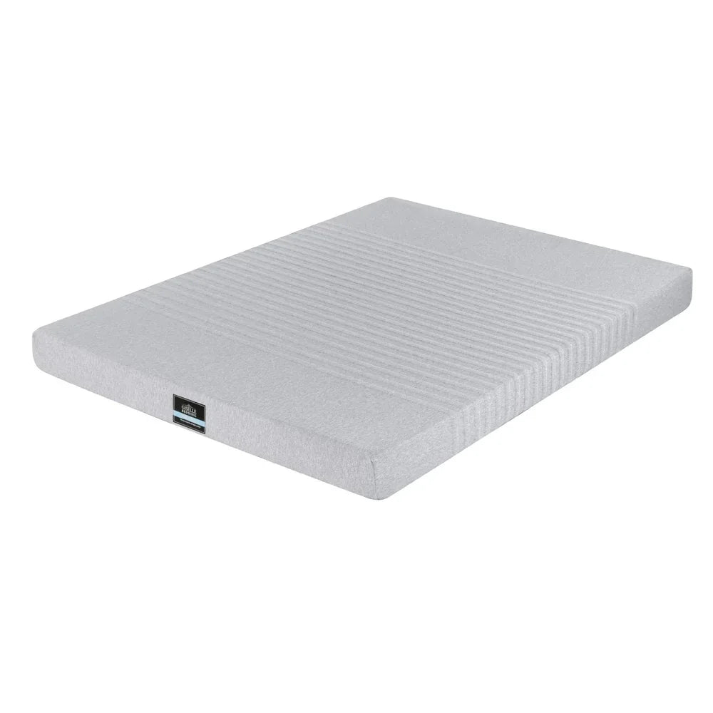 Giselle Bedding Cool Gel Memory Foam Mattress Charcoal 7-Zone Washable Bamboo Cover 15cm Queen - Mekamart Australia