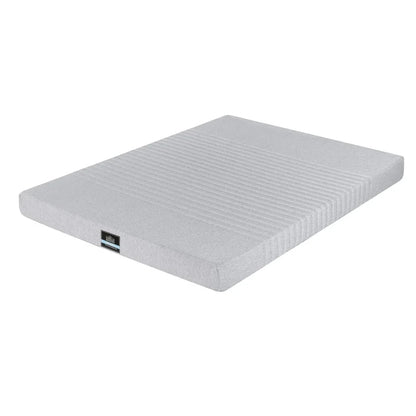 Giselle Bedding Cool Gel Memory Foam Mattress Charcoal 7-Zone Washable Bamboo Cover 15cm Queen - Mekamart Australia