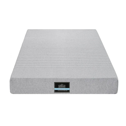 Giselle Bedding Cool Gel Memory Foam Mattress Charcoal 7-Zone Washable Bamboo Cover 15cm Single - Mekamart Australia