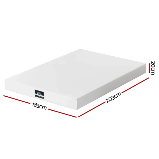 Giselle 20cm Memory Foam Mattress Green Tea King - Mekamart Australia
