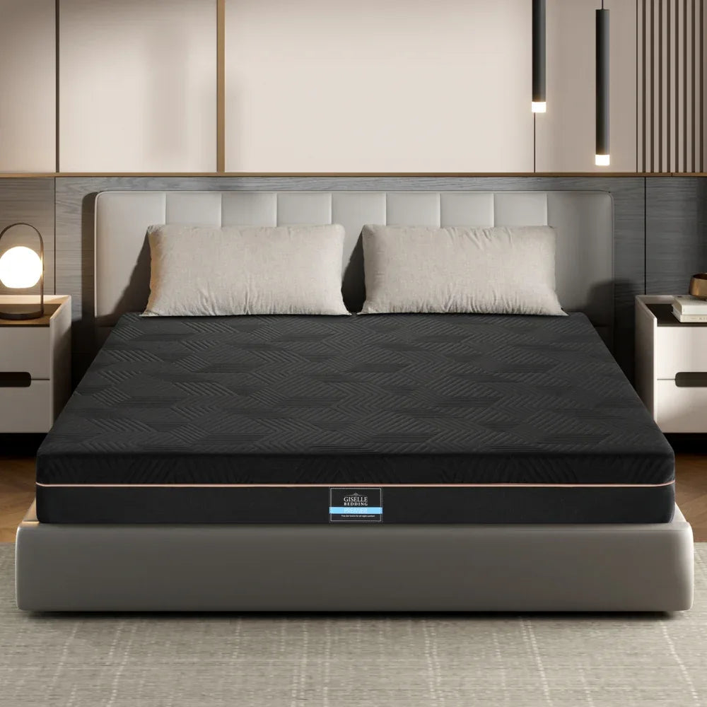 Giselle 18cm Memory Foam Mattress Green Tea Foam Cool Gel Foam Mattresses Queen - Mekamart Australia