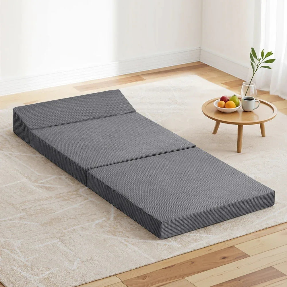 Giselle Foldable Mattress Folding Sofa Bed Trifold Sleeping Camping Cushion Mat - Mekamart Australia