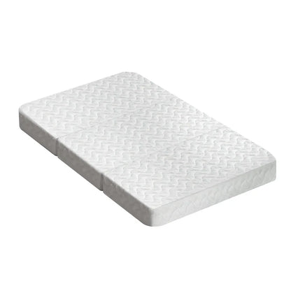 Giselle Bedding Foldable Mattress Folding Foam Cot Bed White - Mekamart Australia