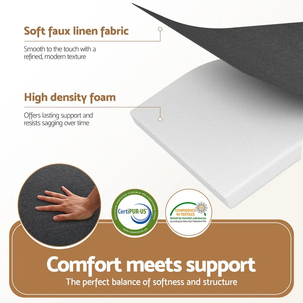 Giselle Bedding Foldable Mattress Folding Foam Mattresses Portable Mat Double - Mekamart Australia