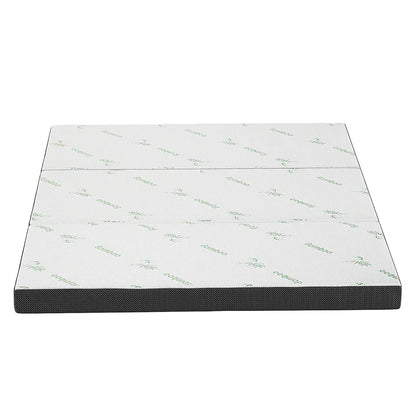 Giselle Bedding Foldable Mattress Folding Foam Double Bamboo - Mekamart Australia