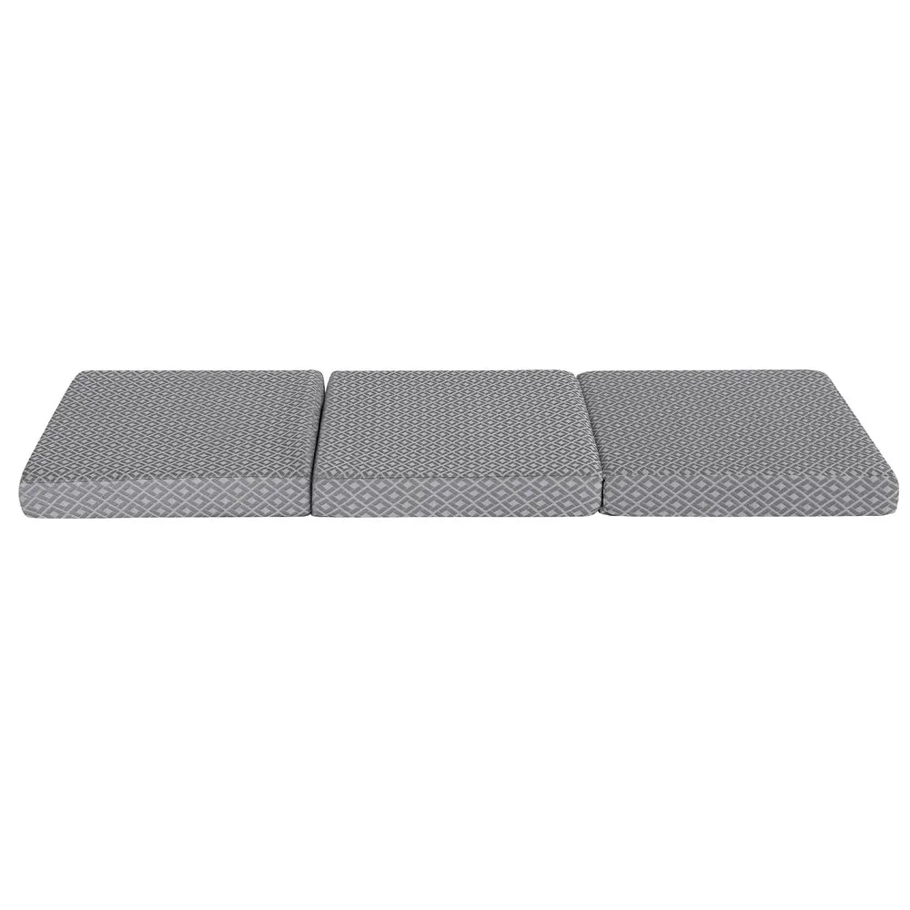 Giselle Foldable Mattress Folding Sofa Bed Trifold Memory Foam Camping Cushion Mat - Mekamart Australia